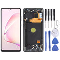 Schermo LCD originale in materiale Super AMOLED e digitalizzatore assemblaggio completo con cornice per Samsung Galaxy Note10 Lite                      ...