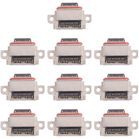 10 connettori porta di ricarica per Samsung Galaxy S10+ SM-G975F, SM-G975U, SM-G975W, SM-G975U1, SM-G9750, SM-G975N, SM-G975X, For Samsung Galaxy S10+