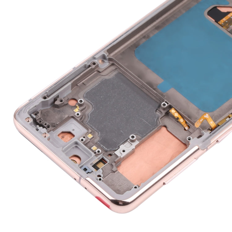 Schermo LCD originale e digitalizzatore assemblaggio completo con cornice per Samsung Galaxy S21 4G/S21 5G SM-G990 SM-G991                              ...