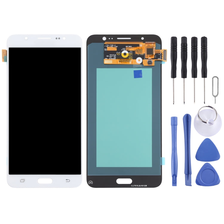 OLED Material LCD Screen and Digitizer Full Assembly for Samsung Galaxy J7 (2016) SM-J710, For Galaxy J7 (2016)(OLED)                                   ...