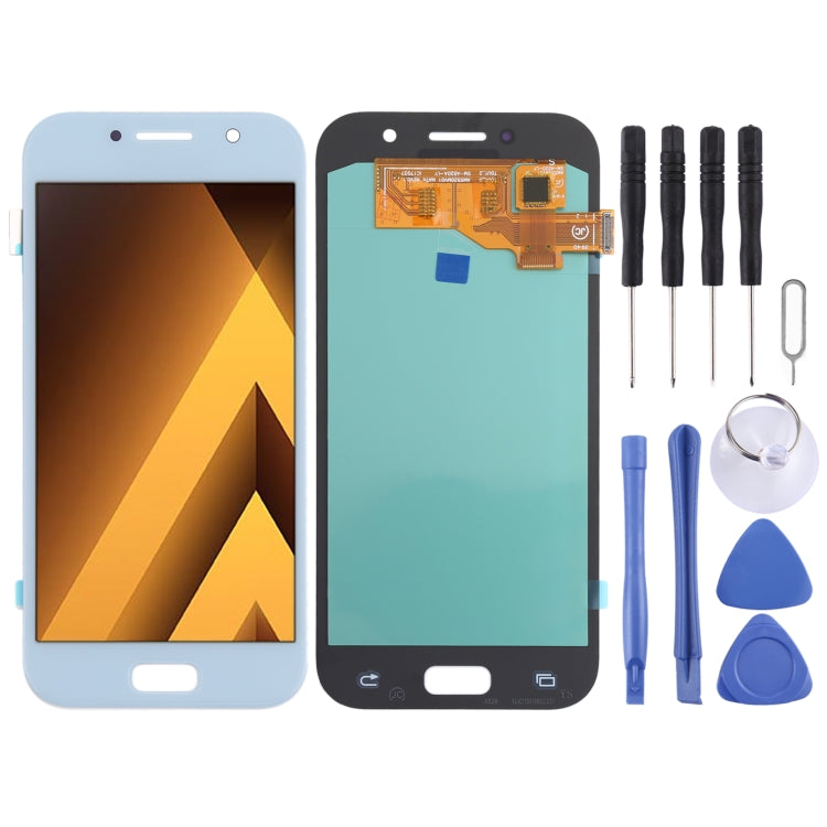 OLED Material LCD Screen and Digitizer Full Assembly for Samsung Galaxy A5 (2017) SM-A520, For Galaxy A5 (2017)(OLED)                                   ...