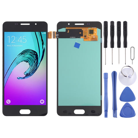Schermo LCD in materiale OLED e digitalizzatore assemblaggio completo per Samsung Galaxy A5 (2016) SM-A510, For Samsung Galaxy A5 (2016)(OLED Material)