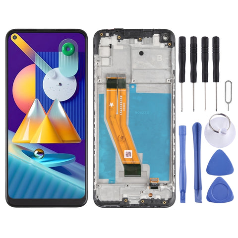 Écran LCD et numérique assemblé complet avec corniche pour Samsung Galaxy M11 (US), pour Samsung Galaxy M11 (US)