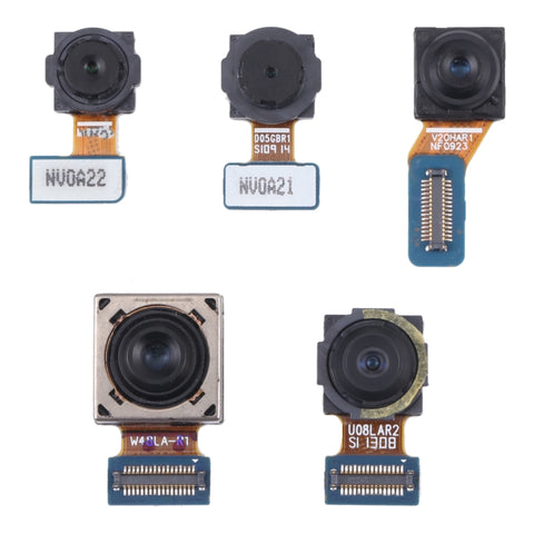 Pour Samsung Galaxy A42 5G SM-A426 Set fotocamera originale (profondità + macro + grandangolo + fotocamera principale + fotocamera frontale), pour Samsung Galaxy A42 5G (Original)