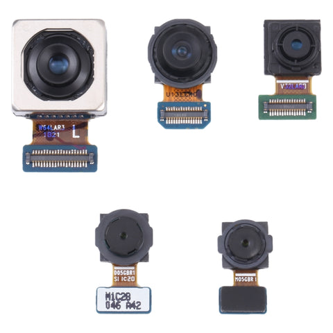 Pour Samsung Galaxy A52 SM-A525 Set fotocamera originale (profondità + macro + grandangolo + fotocamera principale + fotocamera frontale), pour Samsung Galaxy A52 (Original)