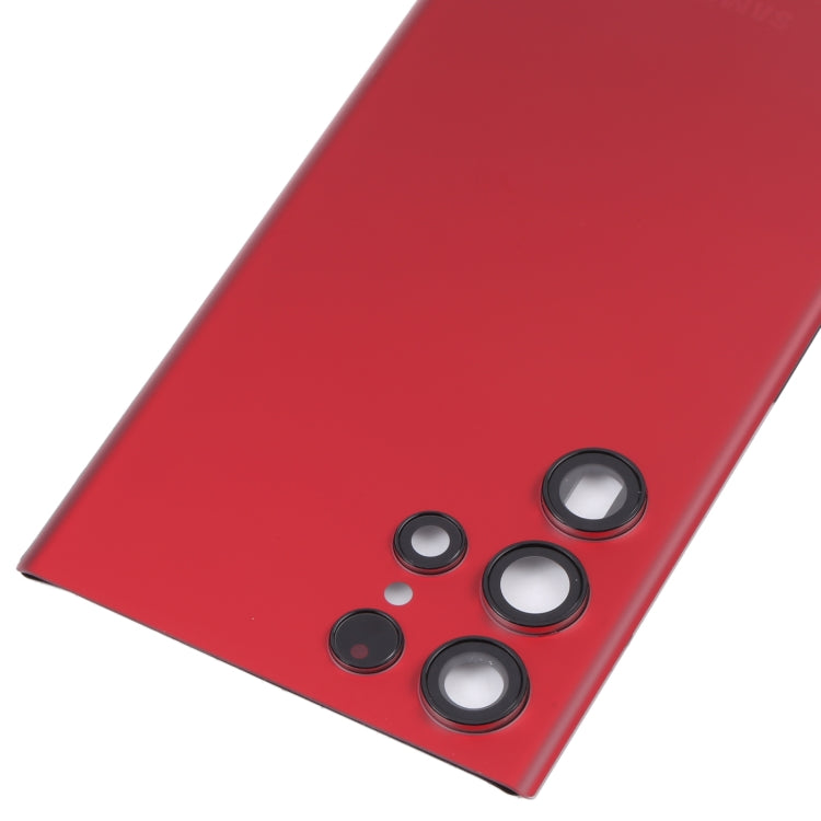 For Samsung Galaxy S22 Ultra 5G SM-S908B Battery Back Cover with Camera Lens Frame, For Samsung Galaxy S22 Ultra 5G