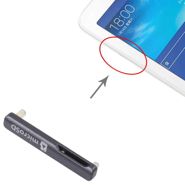 For Samsung Galaxy Tab 3 Lite 7.0 SM-T110/T111 Micro SD Card Anti Dust Cap