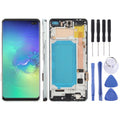 Schermo LCD TFT per Samsung Galaxy S10 + SM-G975 Digitizer assemblaggio completo con cornice, non supporta l'identificazione delle impronte digitali    ...