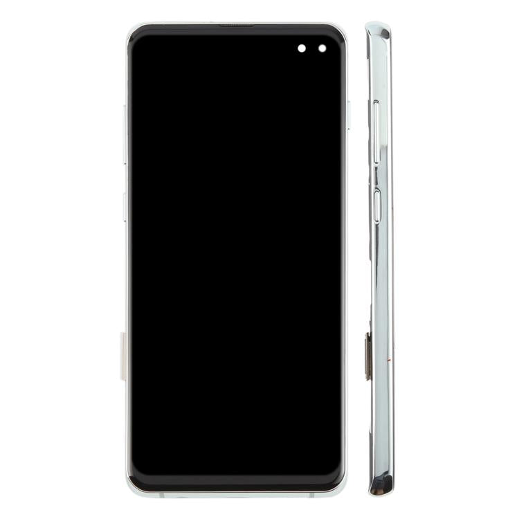 Schermo LCD TFT per Samsung Galaxy S10 + SM-G975 Digitizer assemblaggio completo con cornice, non supporta l'identificazione delle impronte digitali    ...