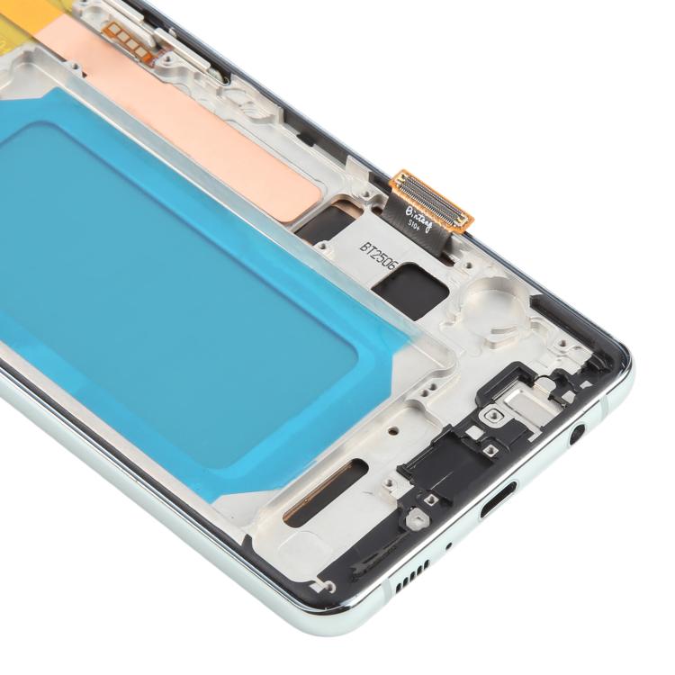 Schermo LCD TFT per Samsung Galaxy S10 + SM-G975 Digitizer assemblaggio completo con cornice, non supporta l'identificazione delle impronte digitali    ...
