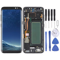 Schermo LCD OLED per Samsung Galaxy S8 SM-G950 Digitizer assemblaggio completo con cornice, For Samsung Galaxy S8