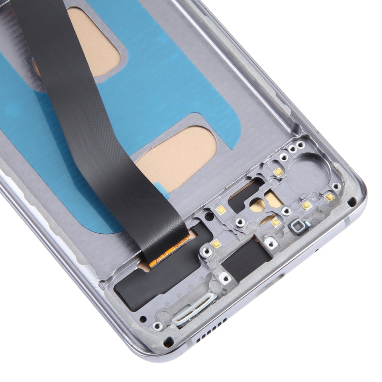 TFT LCD Screen For Samsung Galaxy S20 SM-G980 Digitizer Full Assembly with Frame,Not Supporting Fingerprint Identification                              ...