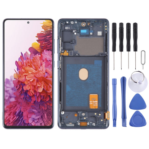 incell Schermo LCD per Samsung Galaxy S20 FE SM-G780 Digitizer Assemblaggio completo con cornice, non supporta l'identificazione delle impronte digitali, For Samsung Galaxy S20 FE