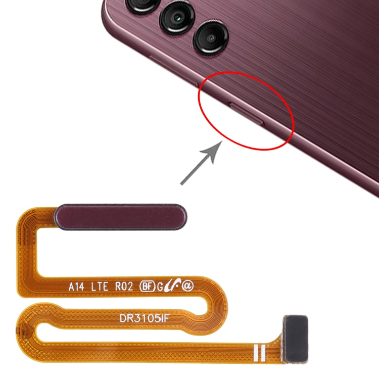 Per Samsung Galaxy A14 SM-A145F Cavo flessibile per sensore di impronte digitali originale, For Samsung Galaxy A14