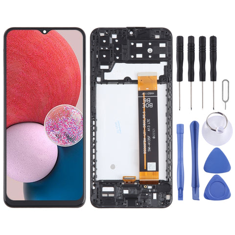 Schermo LCD Completo con Cornice per Samsung Galaxy A13 4G SM-A135