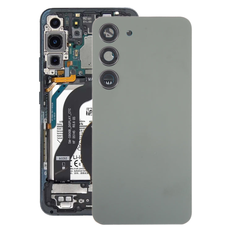 Samsung Galaxy S23 OEM Glass Battery Back Cover with Lens