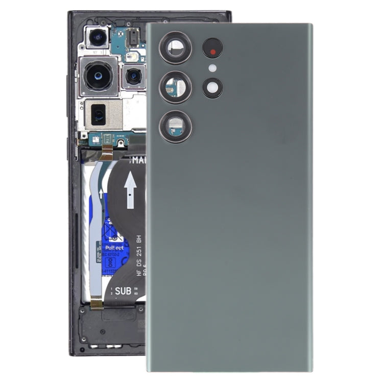 Samsung Galaxy S23 Ultra Glass Battery Back Cover & Lens