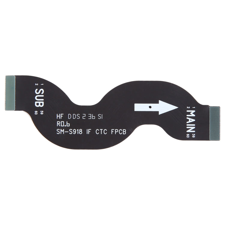 For Samsung Galaxy S23 Ultra SM-S918B Original Mainboard Connector Flex Cable, For Samsung Galaxy S23 Ultra
