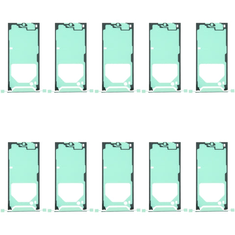 Per Samsung Galaxy S23 Ultra 5G SM-S918B 10 pezzi adesivo per alloggiamento anteriore originale, For Samsung Galaxy S23 Ultra 5G(Original)