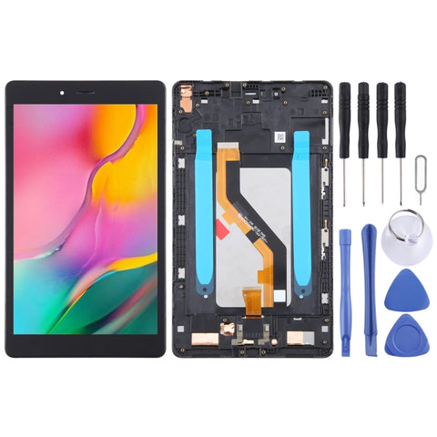 Per Samsung Galaxy Tab A 8.0 2019 SM-T295 LTE Edition Schermo LCD originale Digitizer assemblaggio completo con cornice, For Samsung Galaxy Tab A 8.0 2019 (LTE)