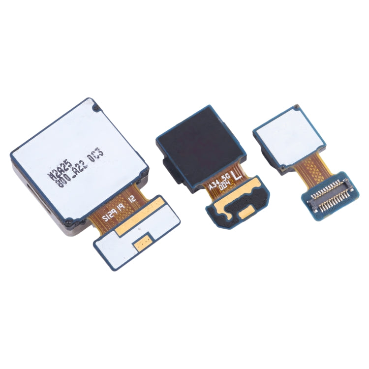 Per Samsung Galaxy A34 SM-A346B Set fotocamera (macro + grandangolo + fotocamera posteriore), For Samsung Galaxy A34