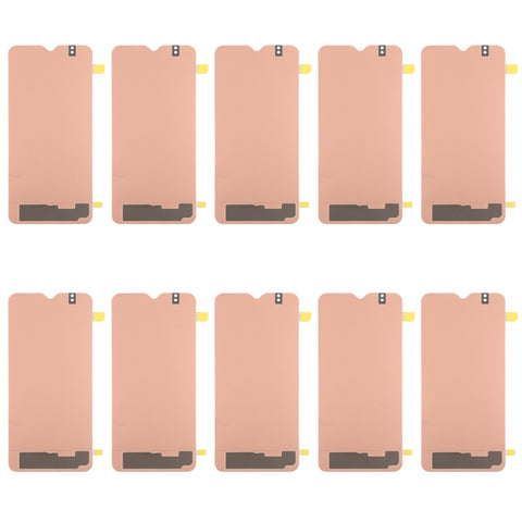 Per Galaxy A20 10 pezzi adesivi adesivi posteriori per digitalizzatore LCD, For Samsung Galaxy A20
