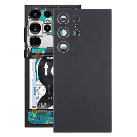 Per Samsung Galaxy S24 Ultra SM-S928B Cover posteriore batteria OEM con copriobiettivo fotocamera, For Samsung Galaxy S24 Ultra(with Camera Lens)