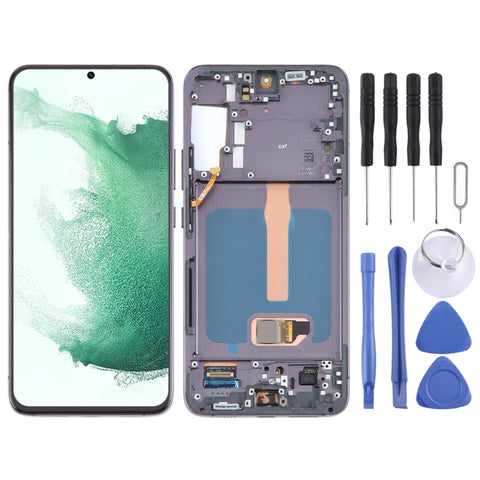 Schermo LCD Digitizer Completo con Telaio per Samsung Galaxy S22+ 5G