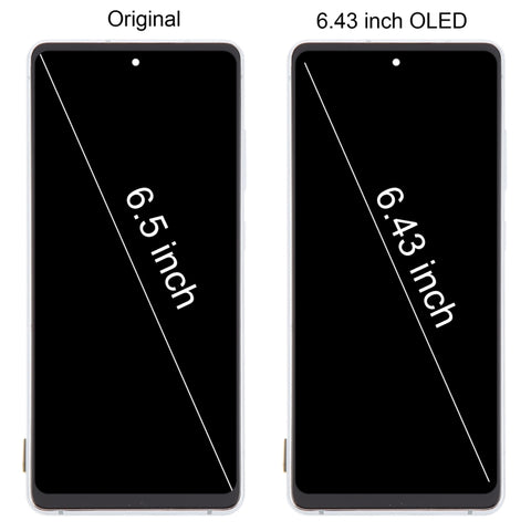 Per Samsung Galaxy S20 FE SM-G780F 6,43 pollici OLED LCD Screen Digitizer assemblaggio completo con cornice, For Samsung Galaxy S20 FE 6.43 inch (OLED), For Samsung Galaxy S20 FE 6.43 inch(OLED)