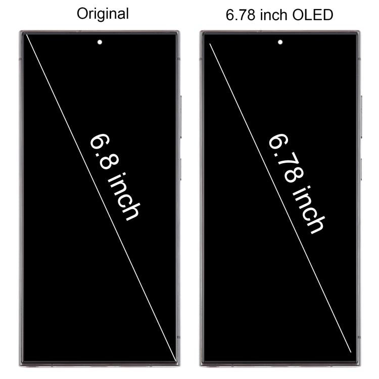 For Samsung Galaxy S24 Ultra SM-S928B 6.78 inch OLED LCD Screen Digitizer Full Assembly with Frame, For Samsung Galaxy S24 Ultra(6.78 inch)             ...