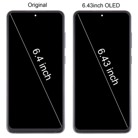 Schermo OLED Completo con Cornice per Samsung Galaxy S21 FE 5G