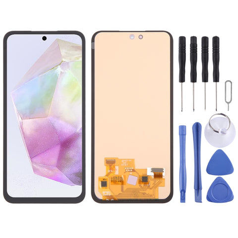 Schermo OLED LCD Completo con Cornice per Samsung Galaxy A55 SM-A556B