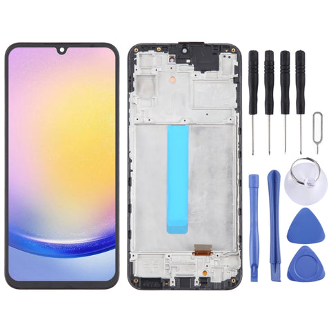 Assemblaggio Completo Schermo OLED LCD per Samsung Galaxy A25