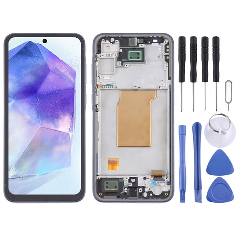Schermo LCD OLED Completo da 6,43 Pollici per Samsung Galaxy A35