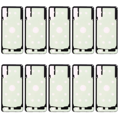 Per Galaxy A50 10 pezzi adesivi per cover posteriore dell'alloggiamento, Galaxy A50
