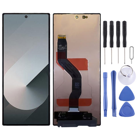 Pour Samsung Galaxy Z Fold6 SM-F956B Schermo LCD secondaire original avec digitalizzatore assemblaggio completo, pour Samsung Galaxy Z Fold6 (LCD secondaire d'origine)