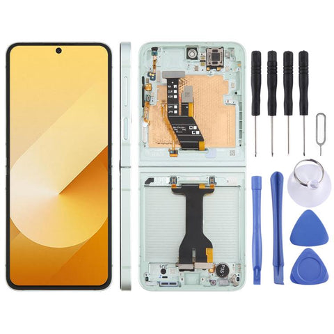Schermo LCD Digitizer Completo con Cornice per Samsung Galaxy Z Flip6