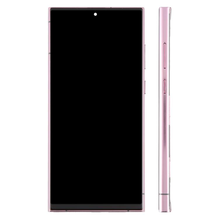 For Samsung Galaxy S22 Ultra SM-S908B 6.72 inch TFT LCD Screen Digitizer Full Assembly with Frame, Not Supporting Fingerprint Identification            ...