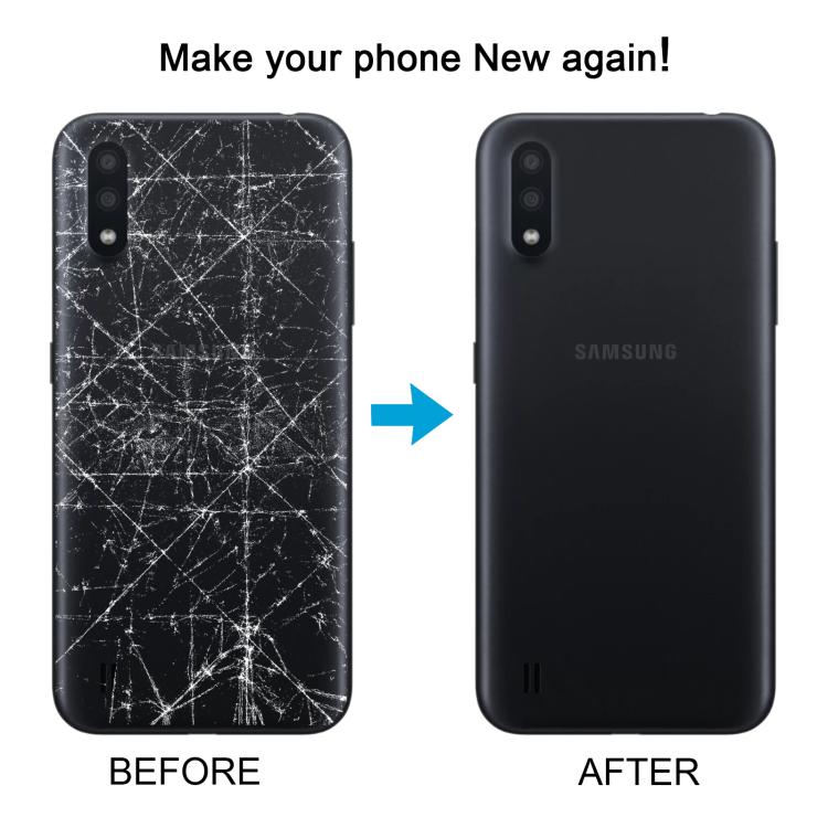 Samsung Galaxy A01 Battery Back Cover with Camera Lens Frame