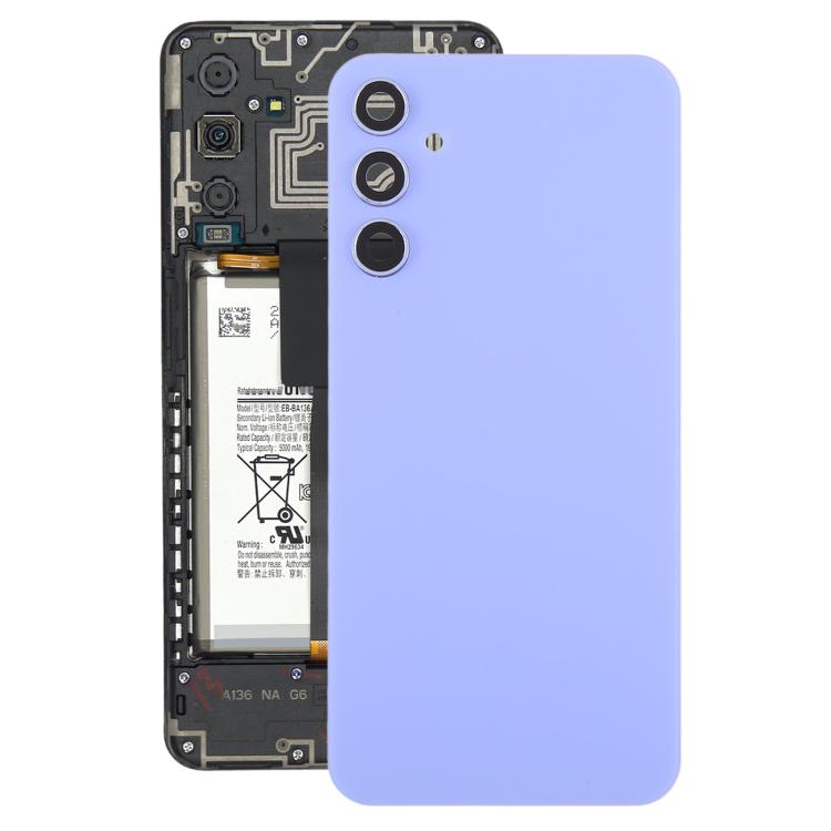 Samsung Galaxy A34 Back Cover with Camera Lens Protector