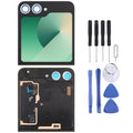 For Samsung Galaxy Z Flip6 SM-F741B Original LCD Secondary Screen Digitizer Full Assembly with Camera Lens Cover                                        ...