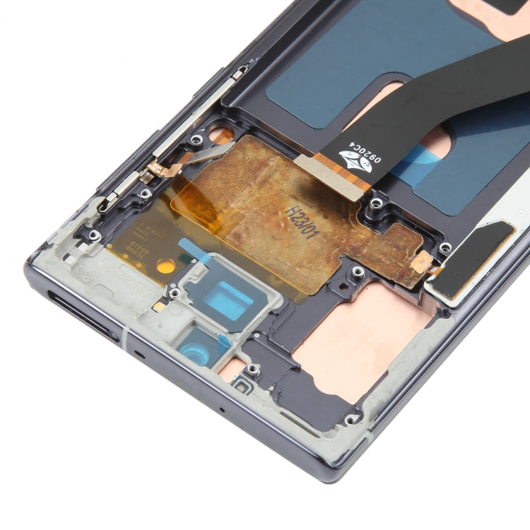 TFT Material LCD Screen for Samsung Galaxy Note10 Digitizer Full Assembly With Frame/Handwriting, Not Supporting Fingerprint Identification             ...