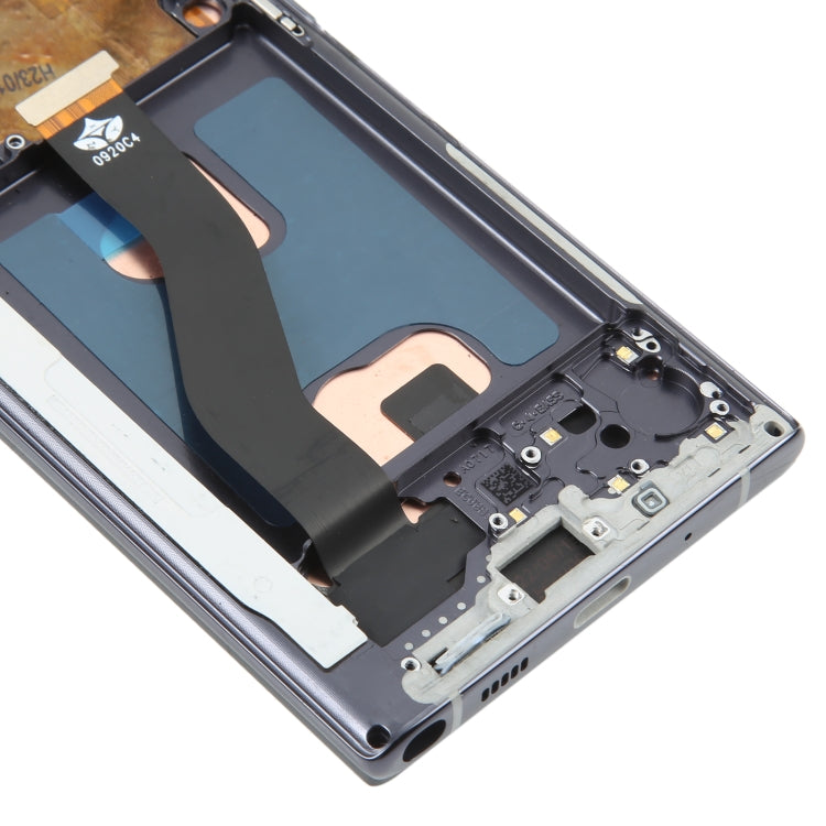 TFT Material LCD Screen for Samsung Galaxy Note10 Digitizer Full Assembly With Frame/Handwriting, Not Supporting Fingerprint Identification             ...