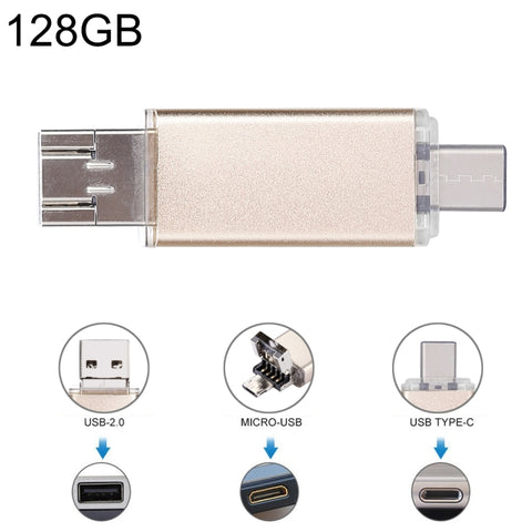 Per smartphone e PC di tipo C, 128GB