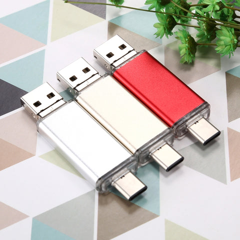Per smartphone e PC di tipo C, 128GB