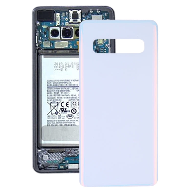 For Galaxy S10 SM-G973F/DS, SM-G973U, SM-G973W Original Battery Back Cover , For Samsung Galaxy S10 (Original), For Galaxy S10 (Original)(Green)        ...