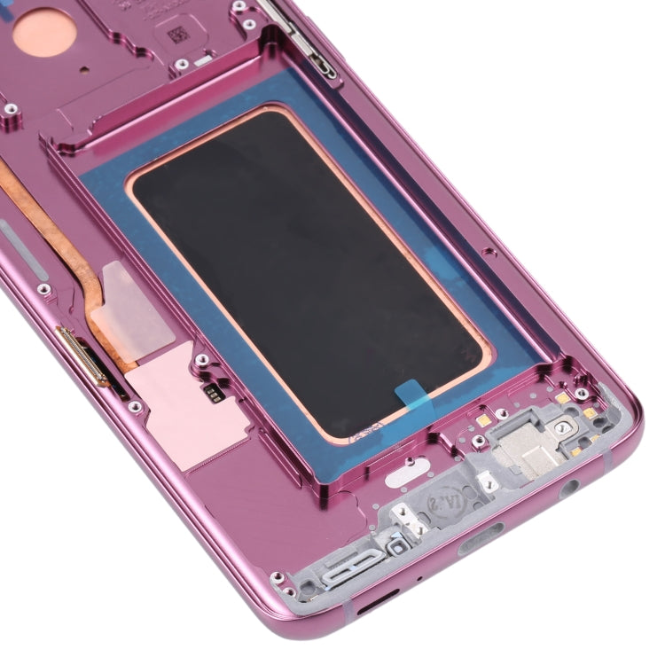 Schermo LCD e digitalizzatore in materiale Super AMOLED assemblaggio completo con cornice per Galaxy S9+ / G965F / G965F / DS / G965U / G965W / G9650   ...