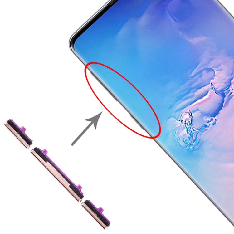 Samsung Galaxy S10/S10+ Side Button Set - Pink Edition