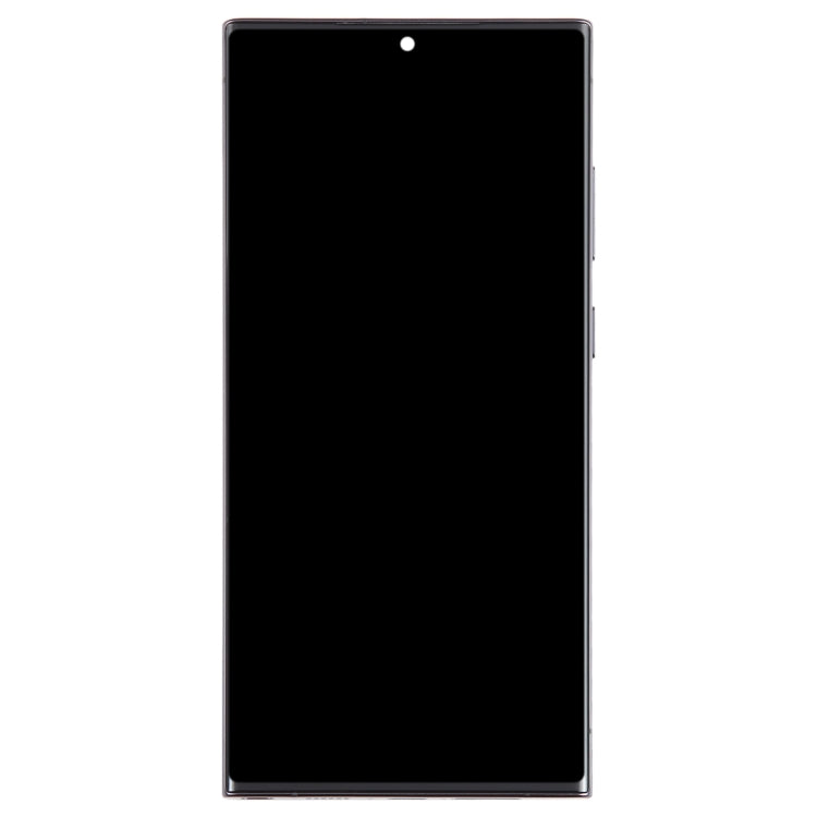 Per Samsung Galaxy S23 Ultra SM-S918U EU Edition Digitalizzatore schermo LCD originale assemblaggio completo con cornice                                ...