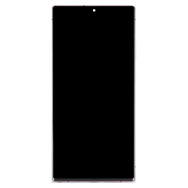 Per Samsung Galaxy S23 Ultra SM-S918U EU Edition Digitalizzatore schermo LCD originale assemblaggio completo con cornice                                ...